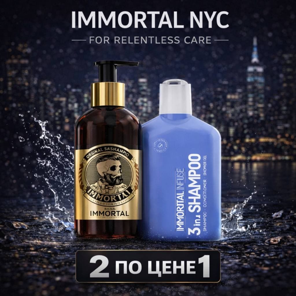 IMMORTAL NYC — уход, созданный для настоящего стиля
